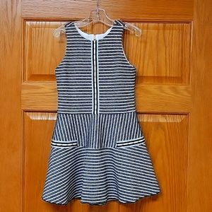 Size 7 Black and White Zoe Ltd. Sleeveless dress
